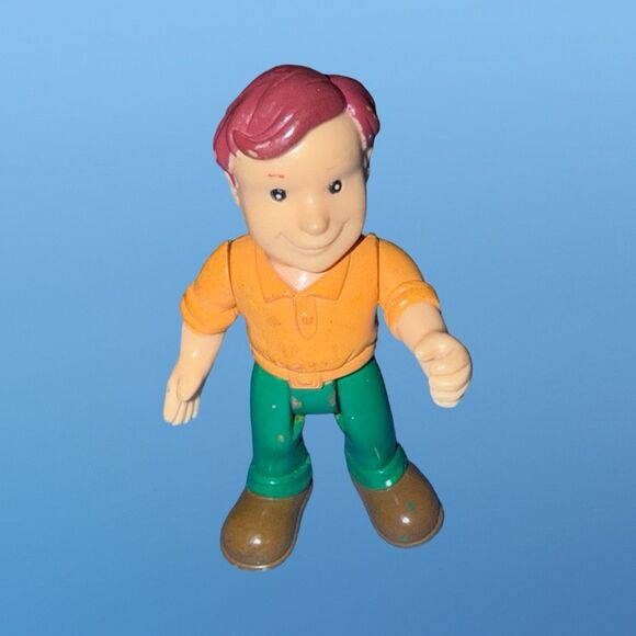 Vintage Fisher Price Loving Dollhouse Dad Man Figure Kids Replacement Toy 3” B15 - Picture 6 of 6
